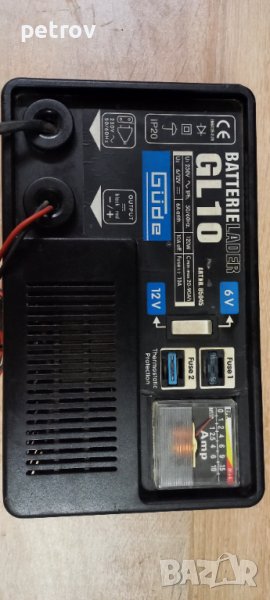 Зарядно Устройство "Güde" за Акумулатори 6V-12V/10А, снимка 1