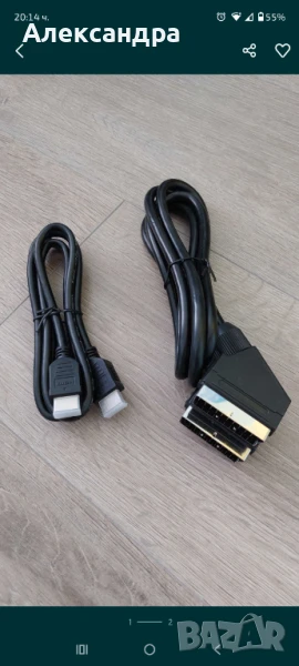 HDMI, SCART кабели чисто нови, снимка 1