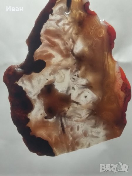 Сребърен медальон Ахат, снимка 1