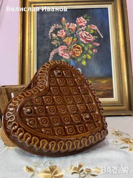 Керамична декорация за стена или форма за кекс., снимка 1