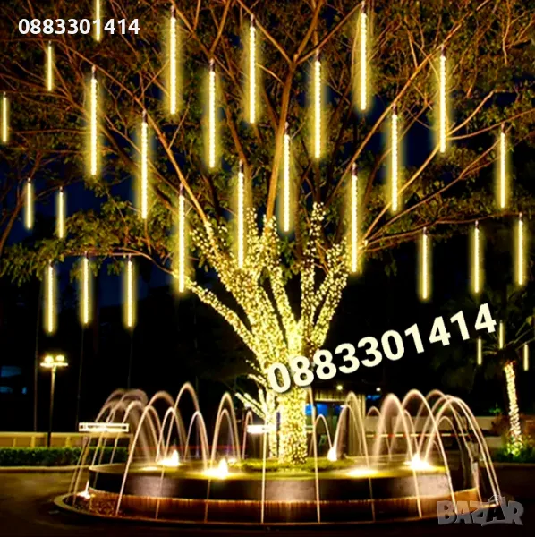 Намаление! Коледни LED висулки Цветни или Бели , снимка 1