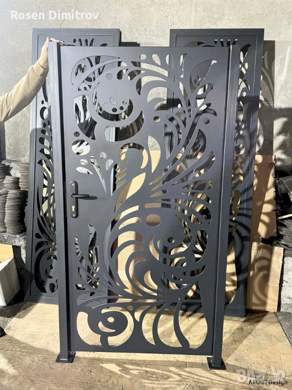 Висококачествени оградни пана, табели, врати, порти, парапети и много други., снимка 1