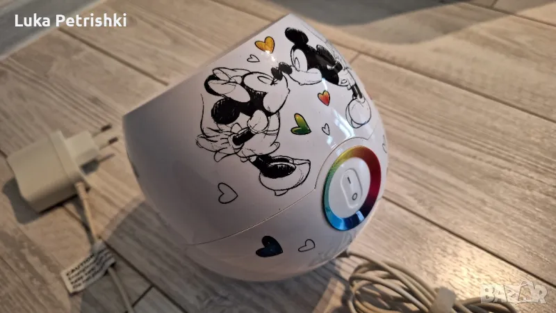 Детска LED лампа Philips Mickey & Minnie, снимка 1