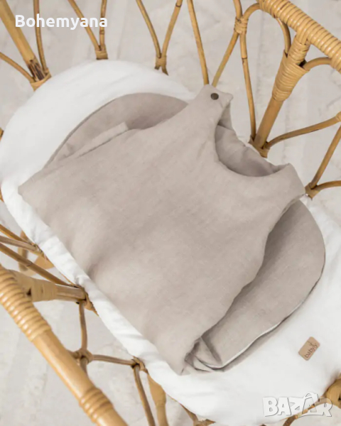 Babyly ленено чувалче 2,0 тог 70 см – бежово, снимка 1