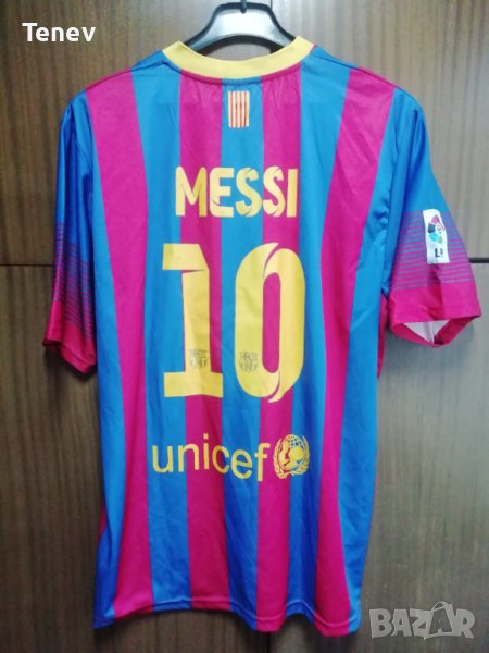 FC Barcelona Lionel Messi #10 Nike футболна тениска фланелка Барселона Меси XXL 2XL, снимка 1
