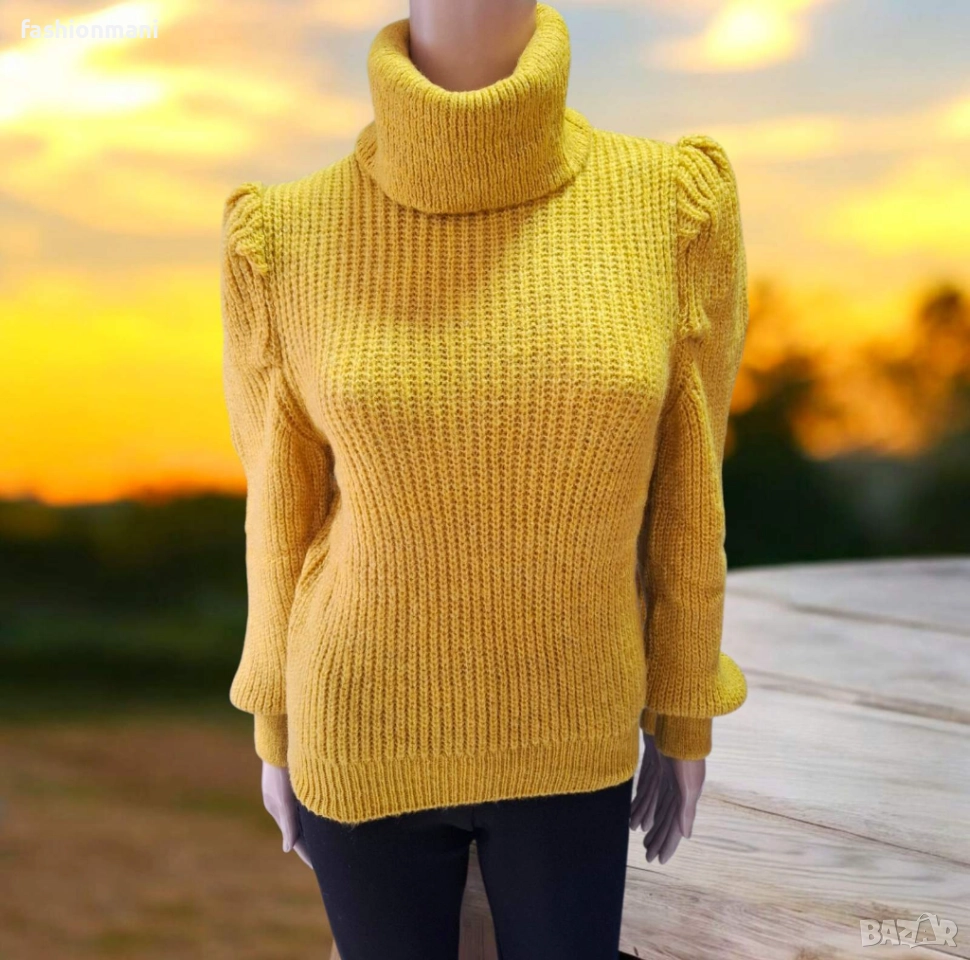 ДАМСКИ ПУЛОВЕРИ 2 цвята - код 1265, снимка 1