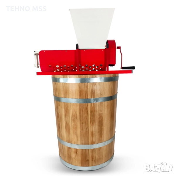 Гроздомелачка с отделяне на чепките, Ронкачка, Преса DG07, снимка 1