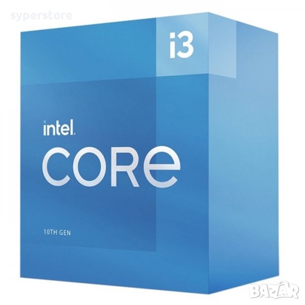 Процесор за компютър, CPU Intel Core i3-10105F, 4C, 8T, 3.7, 6M, s1200, Box, SS300196, снимка 1