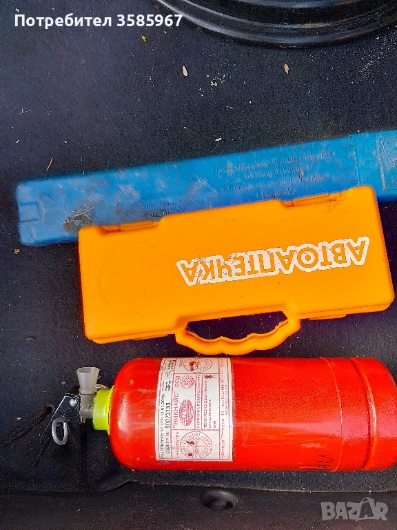 пожарогасител аптечка триъгълник , снимка 1