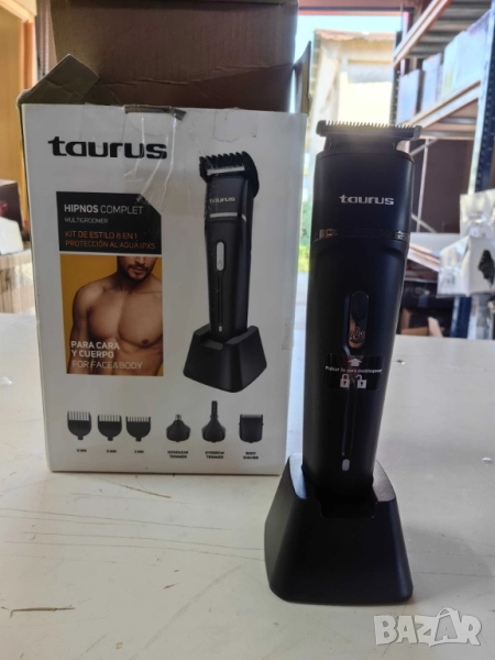 Тример Taurus Hipnos Complet – 7 в 1, 90 мин. автономия, Wet&Dry, батерия и пълен комплект аксесоари, снимка 1