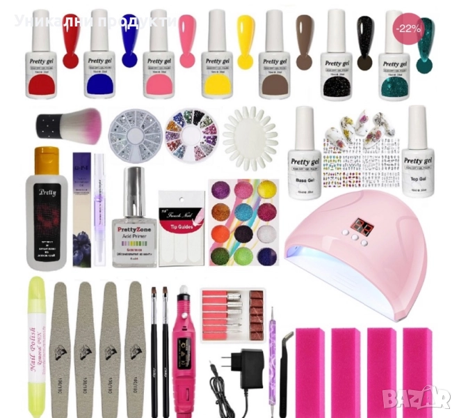 Стартов комплект за гел лак, снимка 1