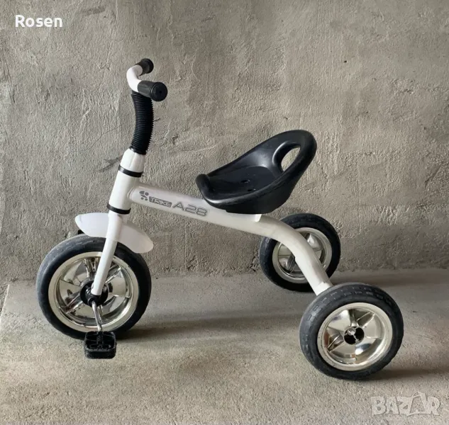 Детска триколка Bertoni Lorelli А28 бяла, 40 лв, снимка 1