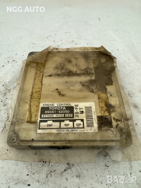 Компютър Двигател ECU Toyota, 89661-42050, 3S-FE, MT, 211000-1620, 8966142050, снимка 1