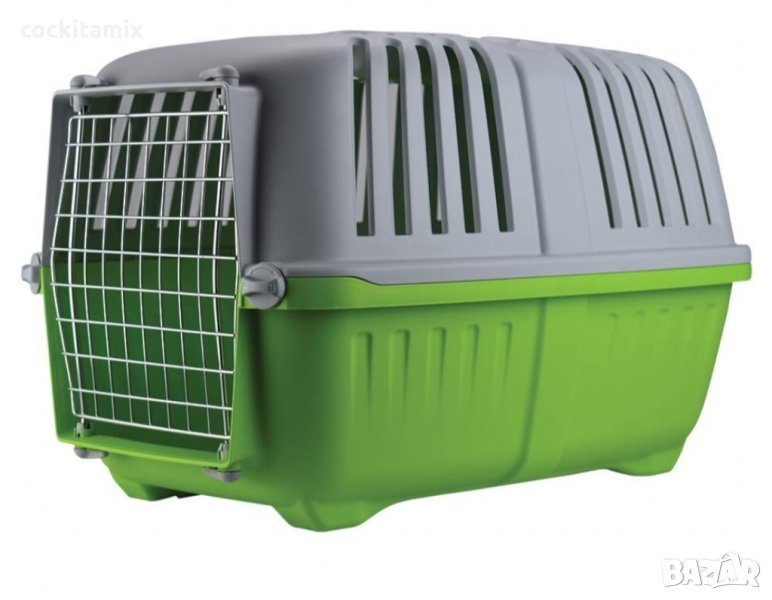 Транспортна чанта Пратико 3 с метална врата зелена 58.5 / 35.5 / 40 височина, снимка 1