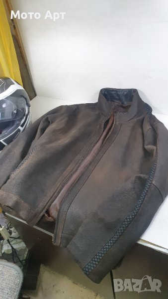 Кожено Яке, Размер С/48 но е по скоро М. Естествена Кожа, снимка 1