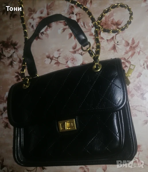 Нова Кожена Дамска Чанта , снимка 1