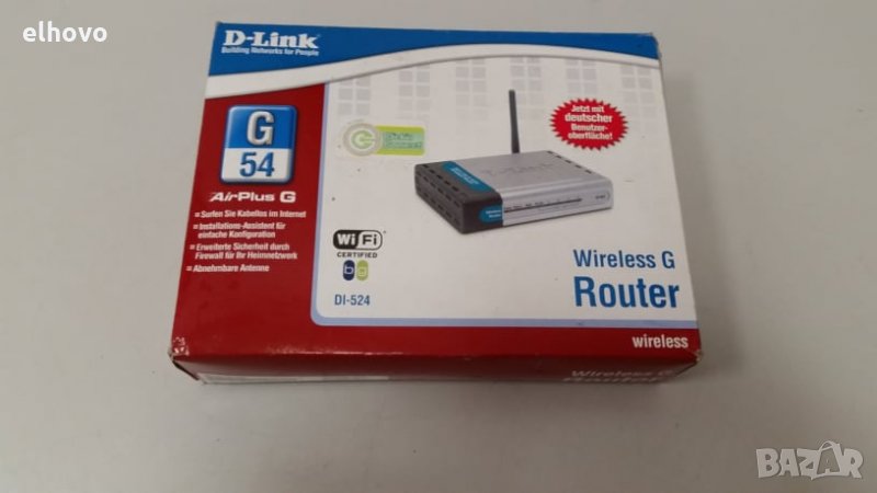 Рутер D-Link DI-524, снимка 1