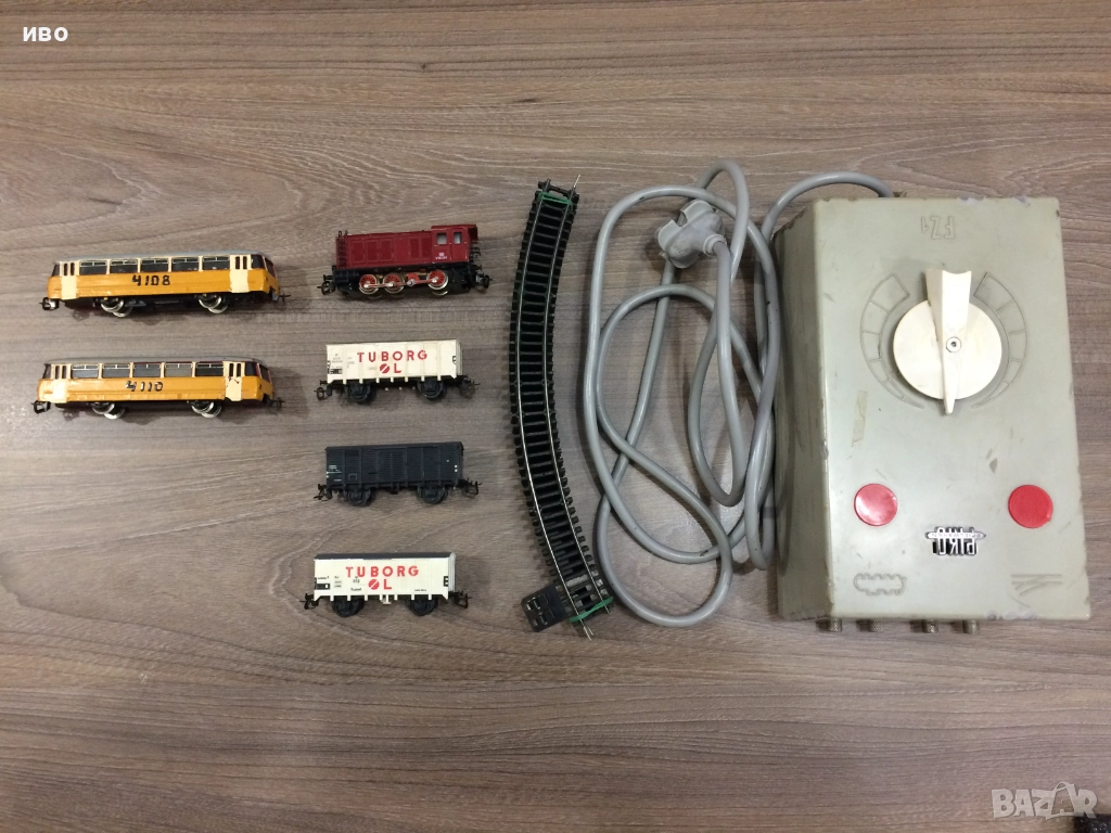 Пико, влакчета 2 комплекта, в мащаб ТТ + захранвания., снимка 1