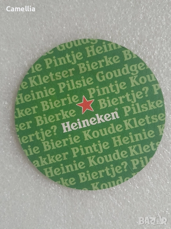 Подложка за бира Heineken , снимка 1