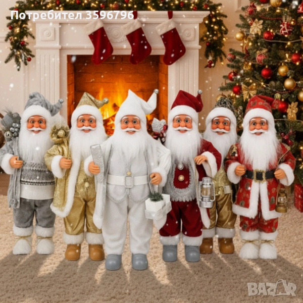 🎅✨ **Декоративни фигури ДЯДО КОЛЕДА – Ръчна изработка с любов! ❤️**, снимка 1