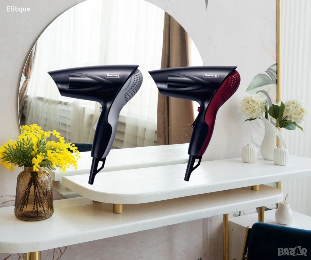 Сешоар, 1200W, 2 скорости, без концентратор, снимка 1