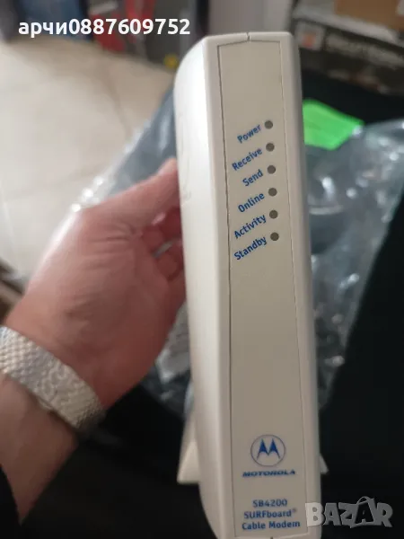 Motorola SURFboard SB4200 38 Mbps Cable Modem High Speed, снимка 1