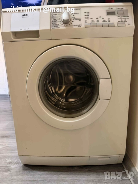 Пералня AEG с проблем в барабана, използвана, снимка 1