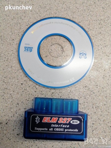OBD2 bluetooth автомобилен скенер, снимка 1