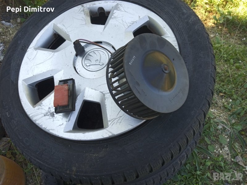 Моторче парно +. Реостат  за Ford Fiesta IV Hatchback (08.1995 - 09.2002), снимка 1