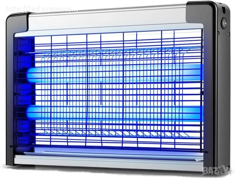 Капан за комари, електрически убиец на насекоми (8W)LED UV лампа против насекоми, LED лампа за убива, снимка 1