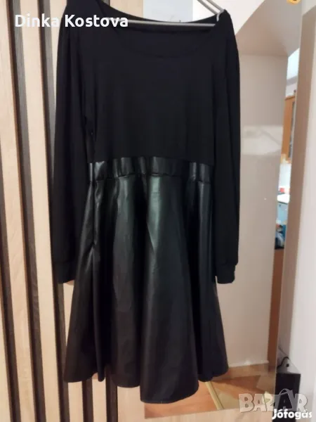 Рокля с кожа 2ХЛ-3ХЛ, снимка 1