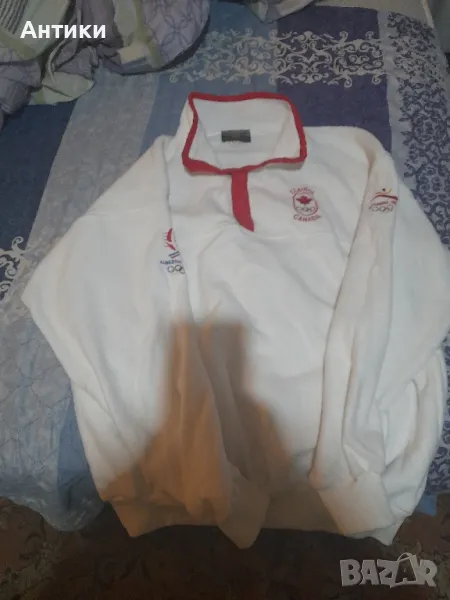 Блуза от Олимпиада в Албервил 1992 Канадски отбор, снимка 1