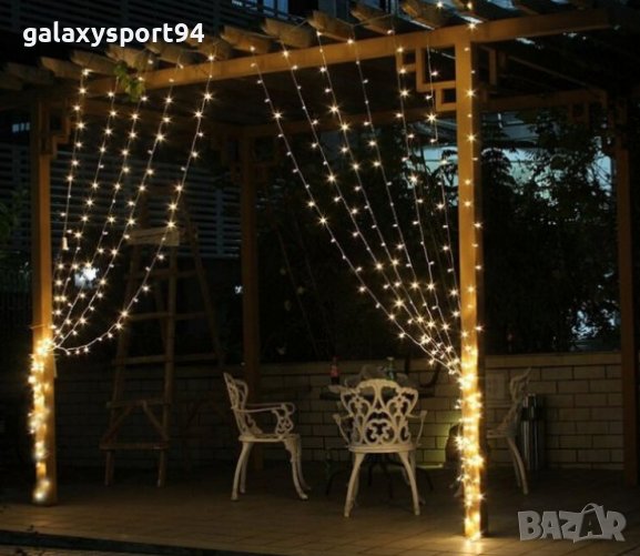 Топло бял Падащ Водопад с 8 програми 420л 3 х 3м опция снаждане, снимка 1