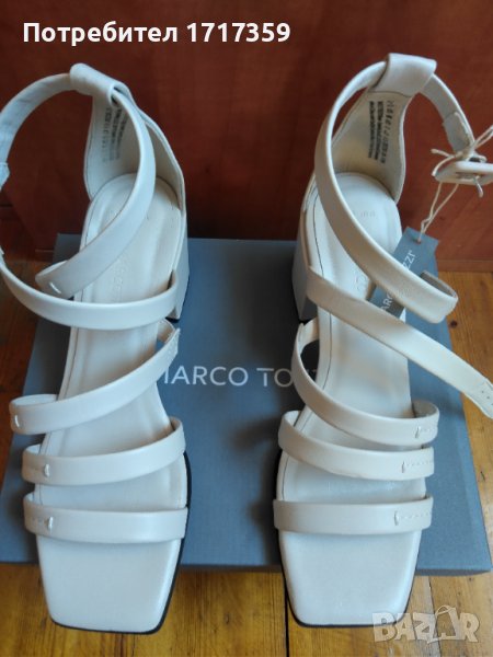 Оригинални дамски сандали "Marco Tozzi" в Дамски обувки на ток в гр ...