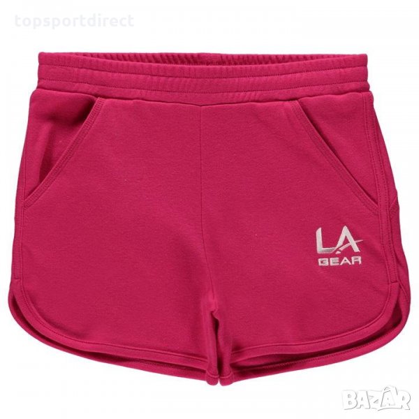 Детски КЪСИ шорти-момичета/ LA Gear - Interlock Shorts Junior Girls внос Англия , снимка 1