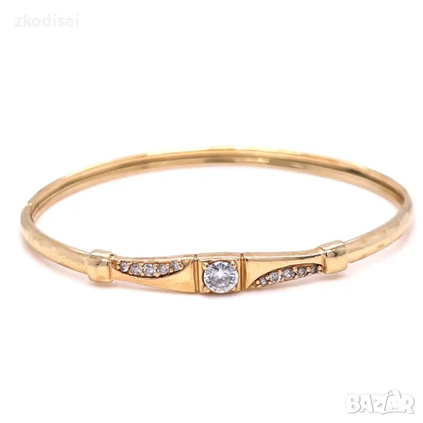 Златна дамска гривна 6,70гр. 14кр. проба:585 модел:31674-3, снимка 1