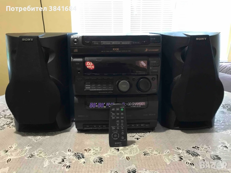 Стерео уредба SONY RX 30 , снимка 1