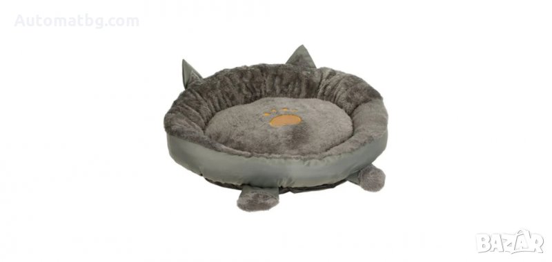 Сиво котешко легло с уши и лапа, Automat, снимка 1