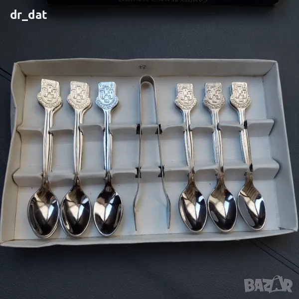 Комплект ВТ на Терна- 6 лъжици+щипка, снимка 1