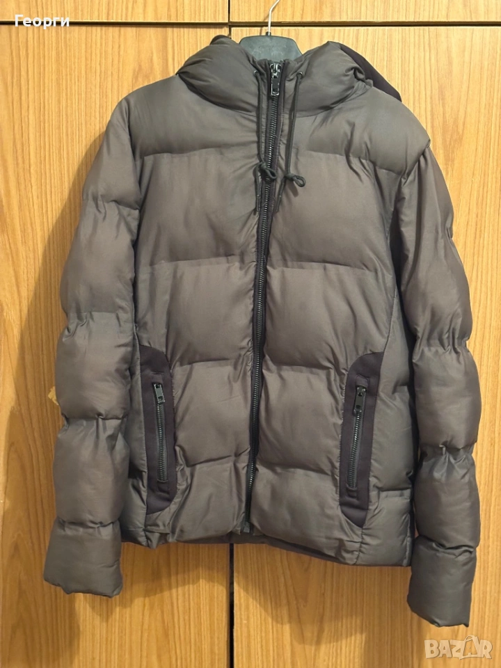 Зимно тъмносиво яке, снимка 1