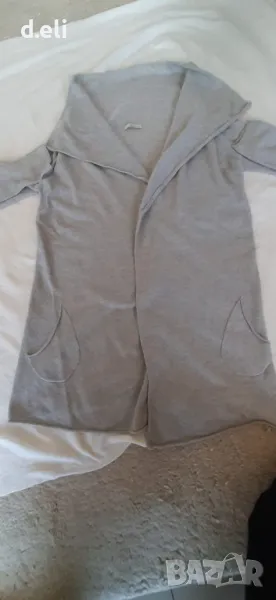 Isle UK 🇬🇧 Size M 100% Кашмир Дълга жилетка, снимка 1