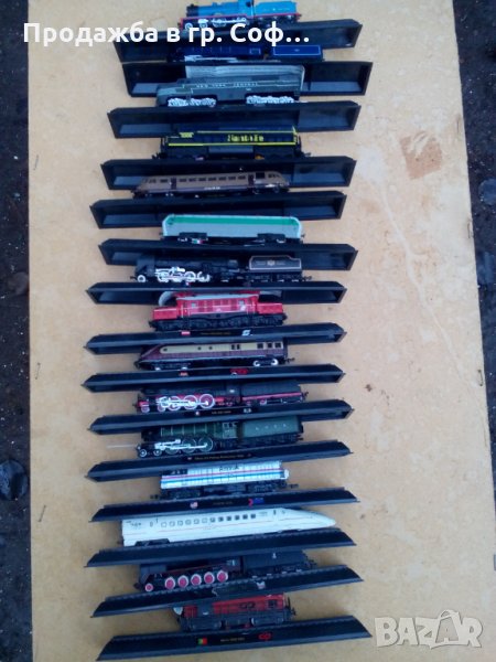 Локомотиви 15 броя колекция, снимка 1