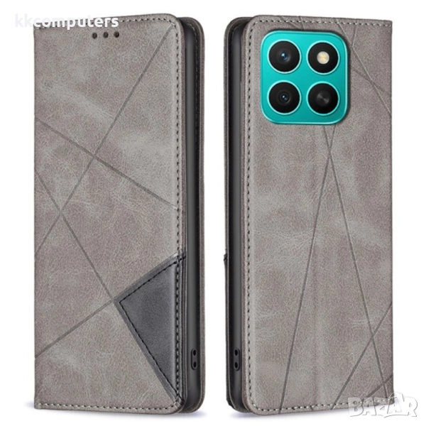 Honor X8c Magnetic Wallet Калъф и Протектор, снимка 1