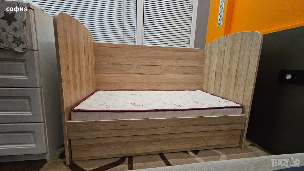 Бебешко легло + матрак Magniflex Pierre Cardin, снимка 1