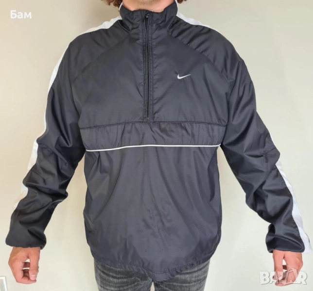 Мъжко!Vintage Nike Men’s Anorak Swoosh Jacket размер ХХЛ, снимка 1