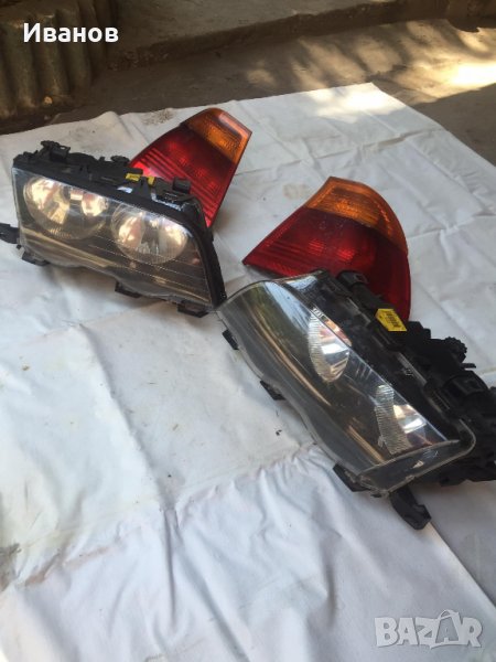 Ляв и десен  Фар-фарове за  BMW E46 1.9 1998-2005, снимка 1