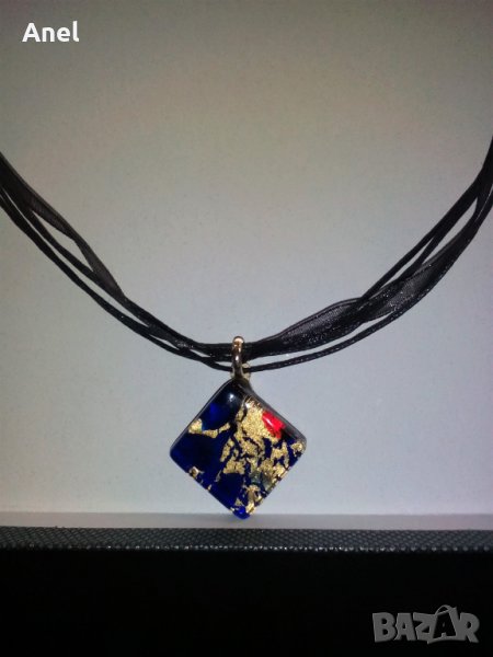 Промо оферта: изключително красиво италианско колие Мурано - 2 в 1 + луксозна кутия, снимка 1