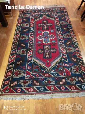 Персийски килим ръчно вързан, снимка 6 - Килими - 31023412
