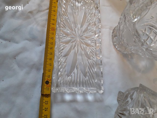 Кристален сет, снимка 3 - Сервизи - 31363210