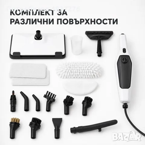 Парен моп 12 в 1, снимка 5 - Мопове, кофи, четки и метли - 55903713